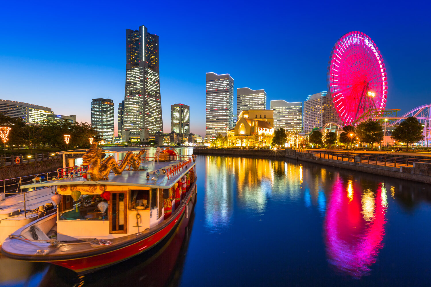 Yokohama waterfront, Japan
